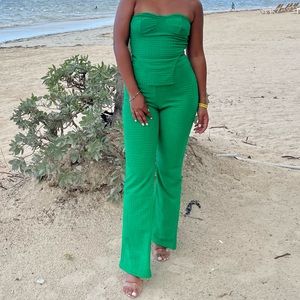 Green Two Piece Set
